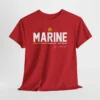 Customized USMC “Born In A Bar – Built For War” Marine T-Shirt – Personalized Name Edition #000096