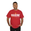 Customized USMC “Born In A Bar – Built For War” Marine T-Shirt – Personalized Name Edition #000096