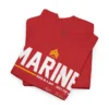 Customized USMC “Born In A Bar – Built For War” Marine T-Shirt – Personalized Name Edition #000096