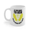 Customized USMC Coffee Mug – “If You Have to Ask, You’ve Never Been There” with Name & Years #000090