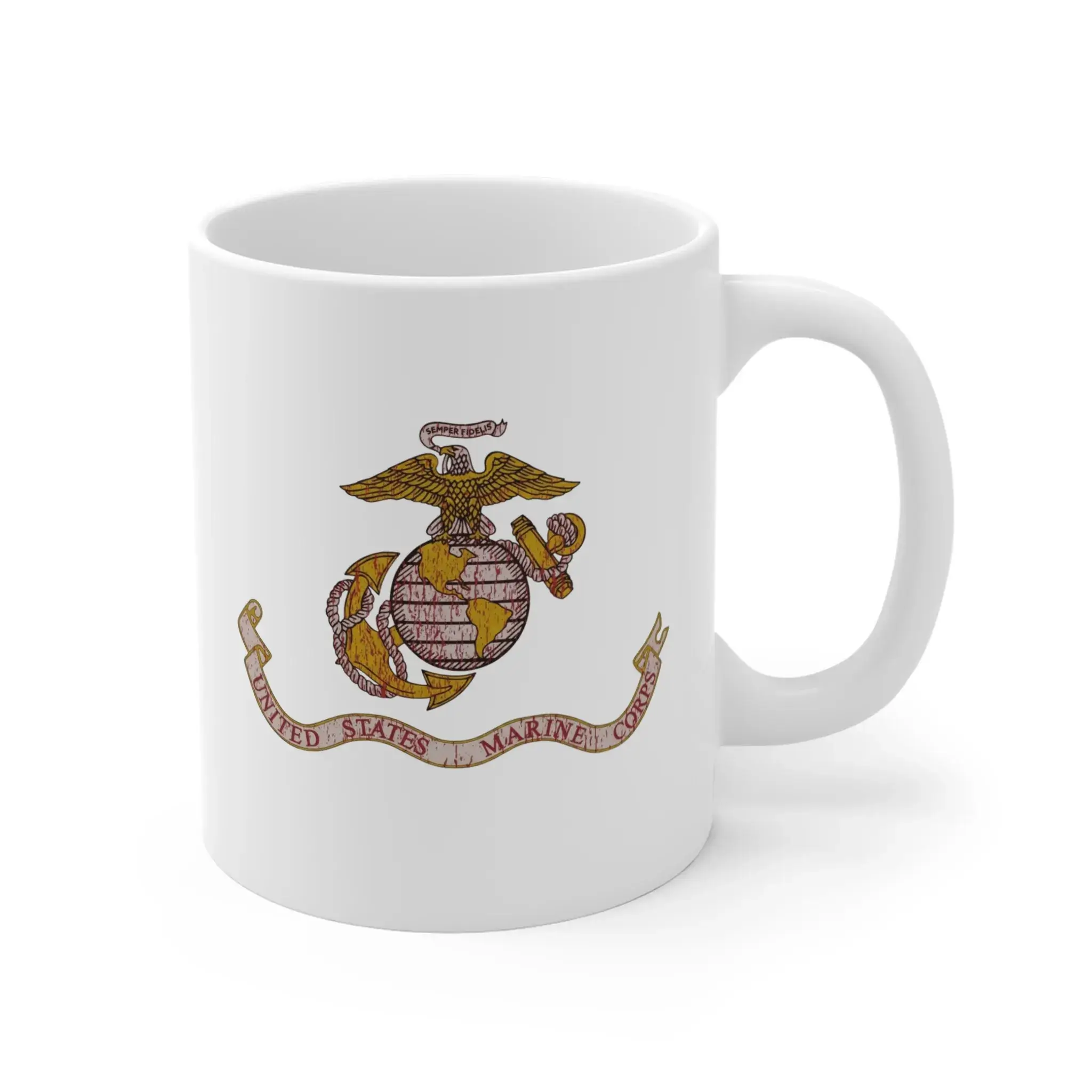 Customized USMC Coffee Mug – “If You Have to Ask, You’ve Never Been There” with Name & Years #000090