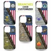Customized United States Military Branches Veterans Phone Case #000103