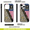 Customized United States Military Branches Veterans Phone Case #000103