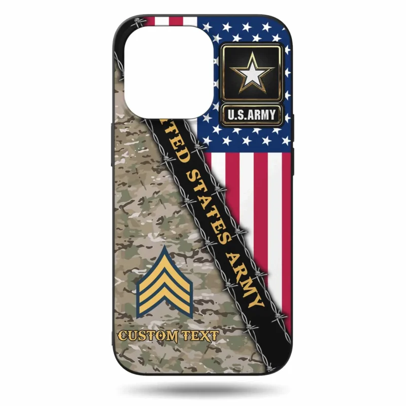Customized United States Military Branches Veterans Phone Case #000103