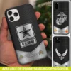 Customized United States Military Branches Veterans Phone Case #000109
