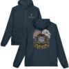 Personalized U.S. Coast Guard Windbreaker Jacket - Custom Name & Rank #000114