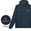 Personalized U.S. Navy Windbreaker Jacket – Veteran Pride Design #000111