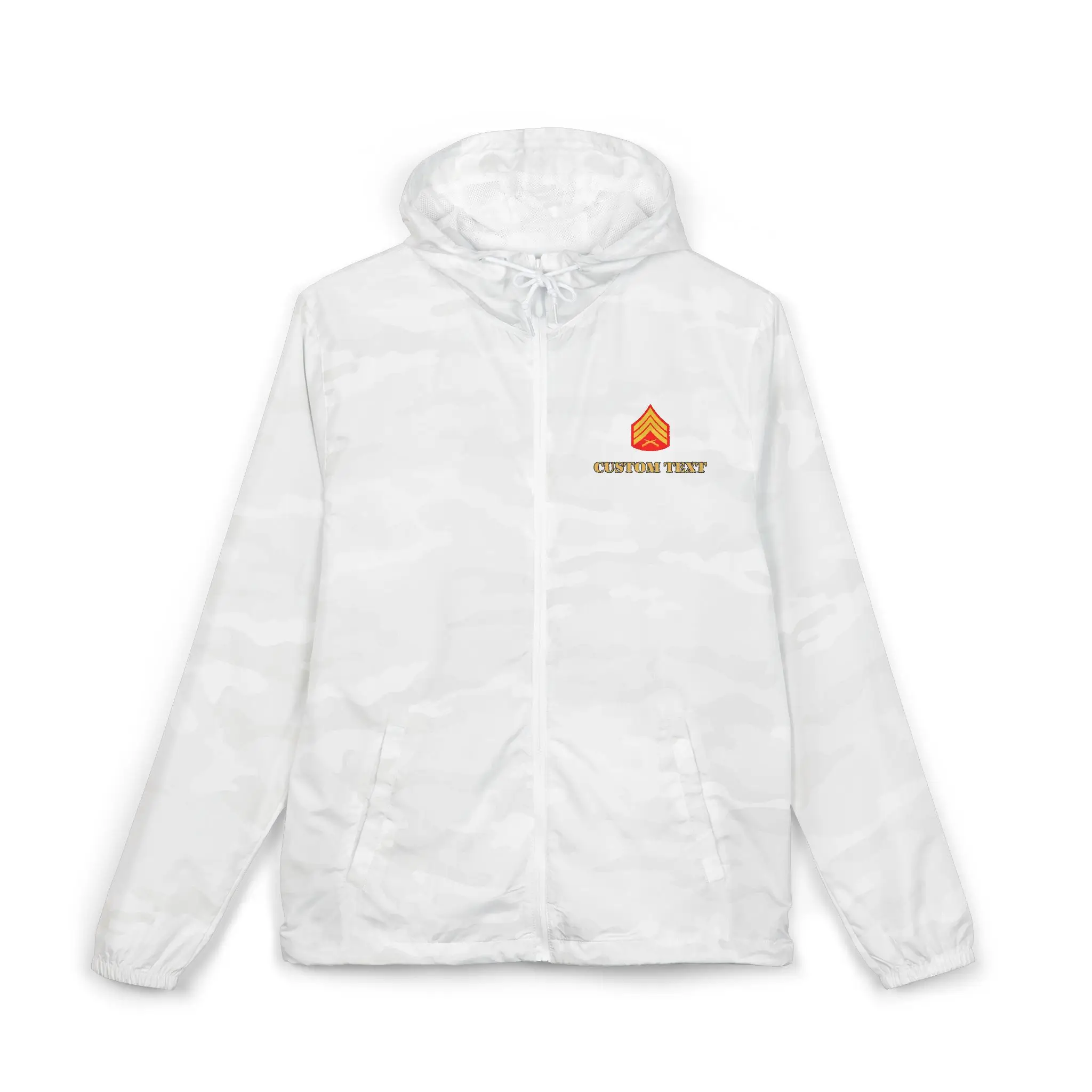 Personalized US Marine Corps Windbreaker Jacket – Lightweight Military Jacket for Veterans #000025