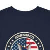 Custom United States Navy Veteran T-Shirt – Established 1775 - Personalize Name, Rank & Years #000042