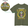 Custom United States Army Veteran T-Shirt| Personalize Name & Rank | Ships from USA #000117