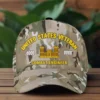 Custom Army Branch Veteran Camo Hat - Personalized MOSBranch, Rank, Name & Years #000173