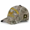 Custom Army Branch Veteran Camo Hat - Personalized MOSBranch, Rank, Name & Years #000173