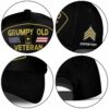 Custom Grumpy Old Veteran Hat - Personalized Rank, Name & Branch - Funny Military Cap #000165