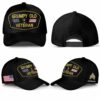 Custom Grumpy Old Veteran Hat - Personalized Rank, Name & Branch - Funny Military Cap #000165