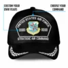 Custom Military Command Hat - Personalized Unit, Rank, Name & Service Year #000172