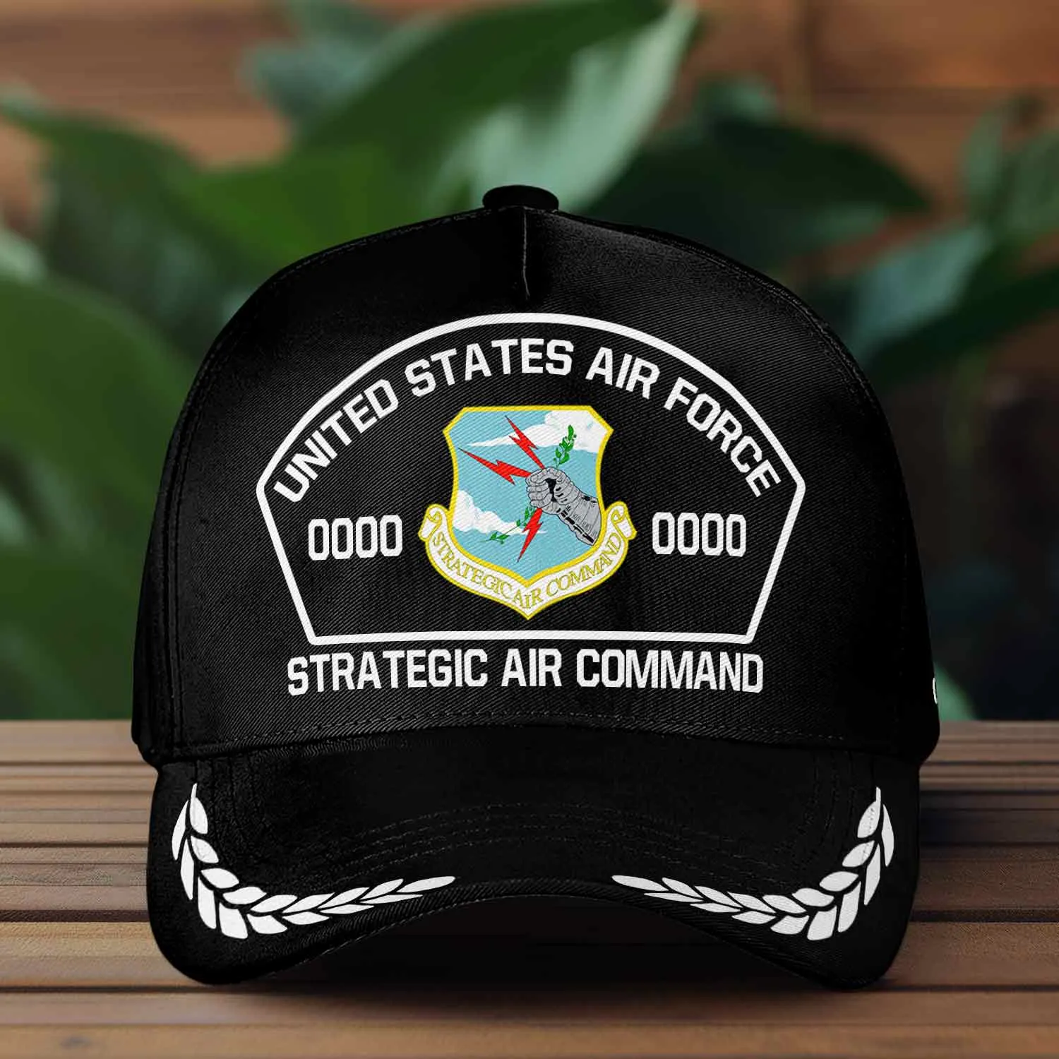 Custom Military Command Hat - Personalized Unit, Rank, Name & Service Year #000172