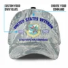 Custom Strategic Air Command Hat - Camo US Air For Veteran Cap #000162