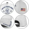 Custom Veteran Hat All Branches - White Honor The Fallen Cap #000158