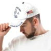 Custom Veteran Hat All Branches - White Honor The Fallen Cap #000158