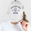 Custom Veteran Hat All Branches - White Honor The Fallen Cap #000158