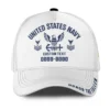 Custom Veteran Hat All Branches - White Honor The Fallen Cap #000158