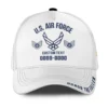 Custom Veteran Hat All Branches - White Honor The Fallen Cap #000158