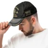 Custom Veteran Hat - Personalized Proudly Served Baseball Cap #000156