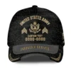 Custom Veteran Hat - Personalized Proudly Served Baseball Cap #000156