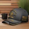 Customized U.S Veteran Proudly Served Hat - Personalize Branch, Rank, Name & Year #000155