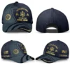 Customized United States Veterans - Golden Hat All Over Printed - Custom Veteran Baseball Hat Made in USA #000153
