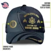 Customized United States Veterans - Golden Hat All Over Printed - Custom Veteran Baseball Hat Made in USA #000153