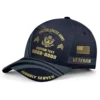 Customized United States Veterans - Golden Hat All Over Printed - Custom Veteran Baseball Hat Made in USA #000153