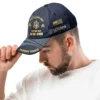 Customized United States Veterans - Golden Hat All Over Printed - Custom Veteran Baseball Hat Made in USA #000153