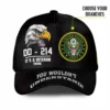Personalization US Veteran Hat - It's A Veteran Thing Black Cap #000160