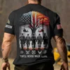 Personalized US Veteran You Never Walk Alone T-Shirt - The Ultimate Brotherhood Tribute #000147