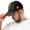 Tun Tavern Hat - Custom USMC Born In A Bar Black Cap #000161