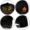 Tun Tavern Hat - Custom USMC Born In A Bar Black Cap #000161