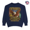 USA 250th Anniversary Custom Shirt (1776-2026) - Eagle & Liberty Bell Commemorative Edition - Made in USA #000140