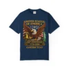 USA 250th Anniversary Custom T-Shirt (1776-2026) - American Eagle & Liberty Bell - Made in USA #000140