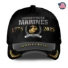 USMC 250th Anniversary Custom Hat - Personalize EGA & Semper Fidelis Visor Cap #000169