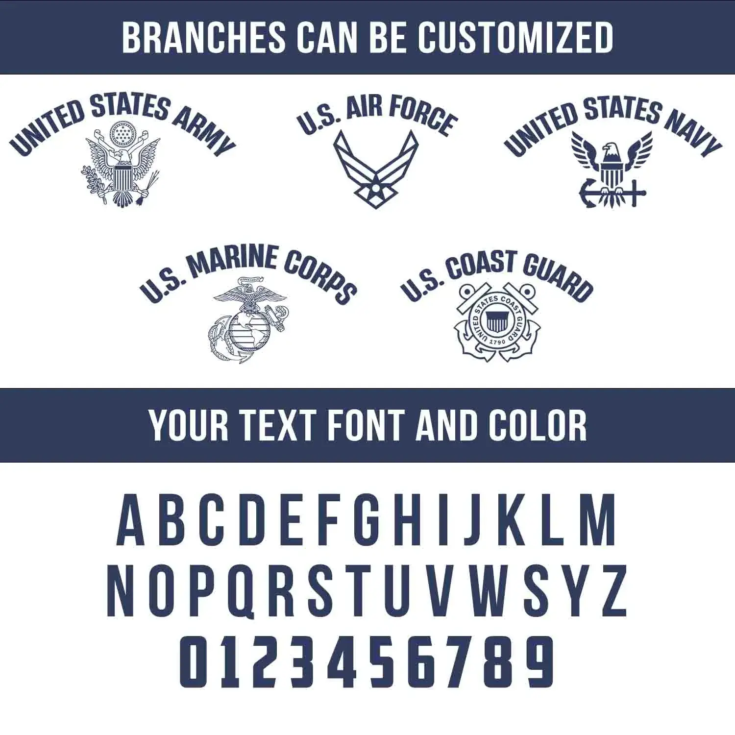 White Custom Veteran Hat - Personalized Proudly Served Baseball Cap #000157