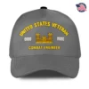 Classic US Army Veteran Printed Hat - Custom Motto, Rank & Name #000207