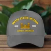 Classic US Army Veteran Printed Hat - Custom Motto, Rank & Name #000207