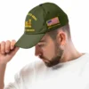 Custom Army Branch Veteran Hat - Personalized MOS Branch, Rank, Name & Years #000174