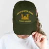 Custom Army Branch Veteran Hat - Personalized MOS Branch, Rank, Name & Years #000174