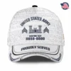 Custom Army Branch Veteran White Hat - Personalized MOS Branch, Rank, Name & Years #000180