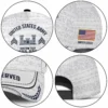 Custom Army Branch Veteran White Hat - Personalized MOS Branch, Rank, Name & Years #000180