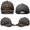 Custom Army Division Veteran Hat - Personalized Rank, Name & Years - Tactical Mesh Design #000179