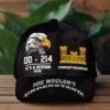 Custom DD-214 Army Branch Veteran Hat - It's A Veteran Thing Cap - Personalized Rank & Name #000200