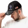 Custom DD-214 Army Division Veteran Hat - Personalized Rank & Name #000201